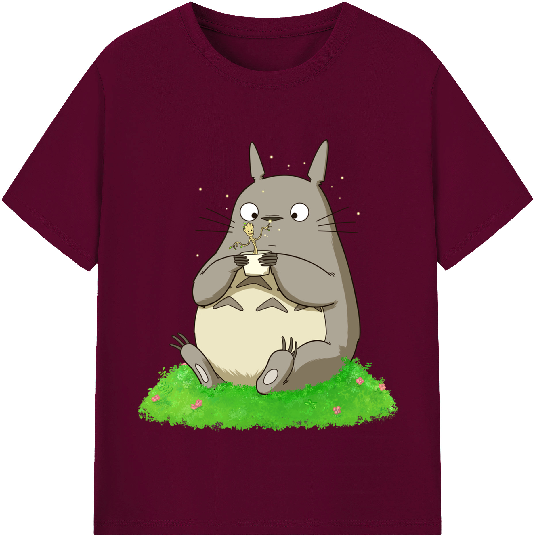 （画像用） となりのトトロ 草壁メイ 草壁サツキ My Neighbor Totoro Satsuki Kusakabe Mei Kusakabe レディースカジュアルプリントTシャツ（綿100％）